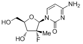 2'-Deoxy-2'-fluoro-2'-C-methylcytidine