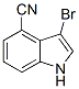 3-Bromo-4-cyanoindole